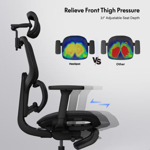 Image of Flexispot Premium Ergonomic Office Chair (C7)