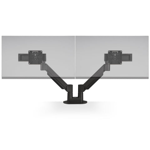 Image of Hat Collective 7000-2-Dual Monitor Arm - Heavy-Duty, Fully Adjustable Mount for 2 Screens | Made in USA