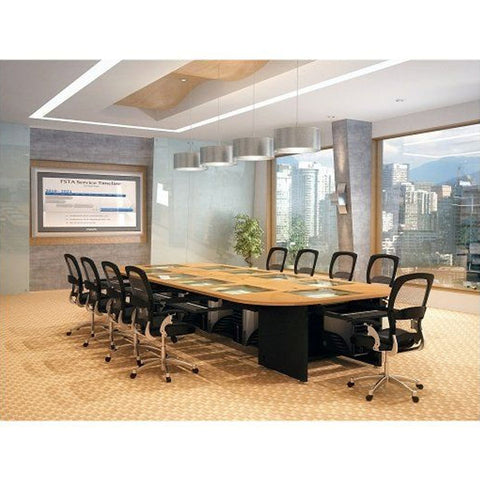 Image of Versadesk Downview Rectangular Conference Table