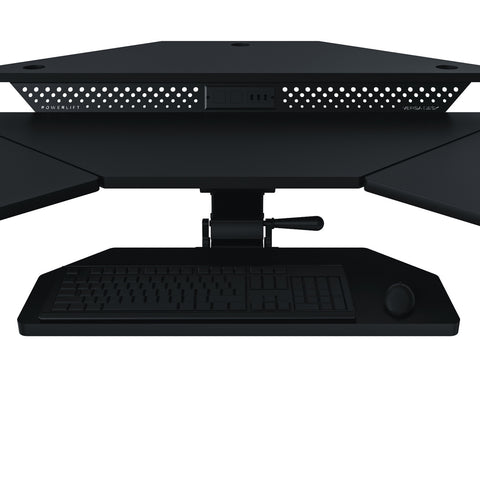 Image of Versadesk PowerLift  Corner Keyboard Tray
