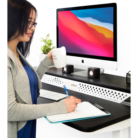 Image of Versadesk Powerlift Split Level Electric Standing Desk