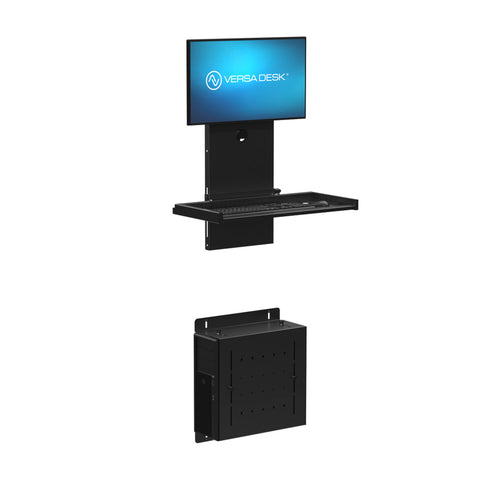 Image of Versadesk Ultra Flat Wall Mount Computer Station