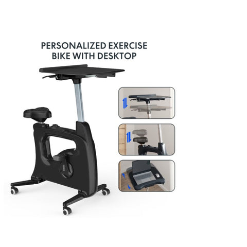 Image of Home Office All-in-One Desk Bike/Bike Workstation v9