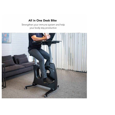 Image of Home Office All-in-One Desk Bike/Bike Workstation v9