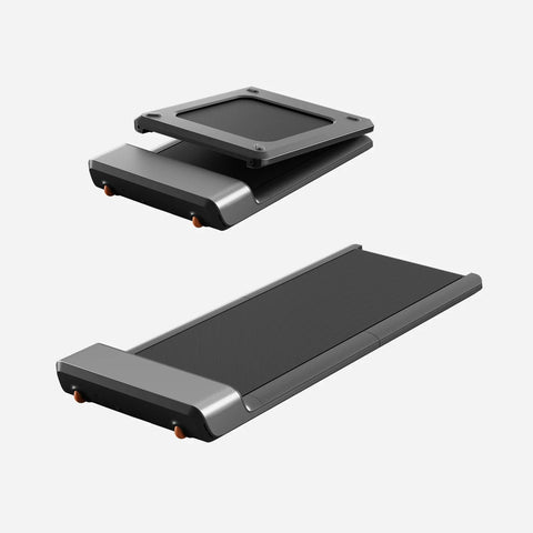 Image of WalkingPad P1 Classic Folding Under Desk Treadmill | The Original Walking Pad, Silver & Pink | Free USA Shipping
