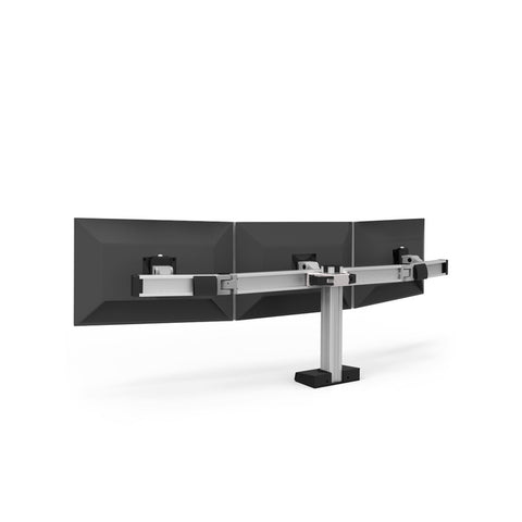 Image of Hat Collective Bild Triple Monitor Mount - Heavy-Duty, Ergonomic Arm for 3 Screens