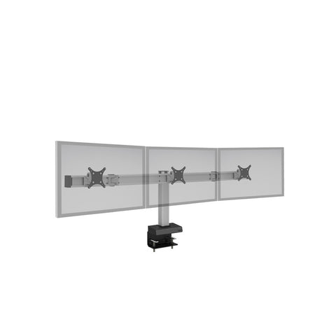 Image of Hat Collective Bild Triple Monitor Mount - Heavy-Duty, Ergonomic Arm for 3 Screens