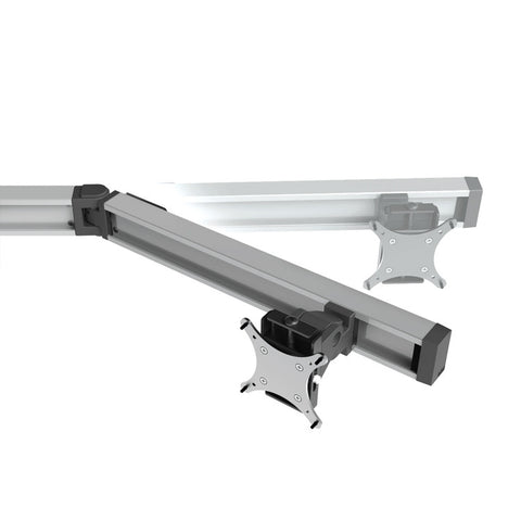 Image of Hat Collective Bild Triple Monitor Mount - Heavy-Duty, Ergonomic Arm for 3 Screens