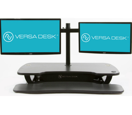 Image of Versadesk Heavy Duty Dual Monitor Arm