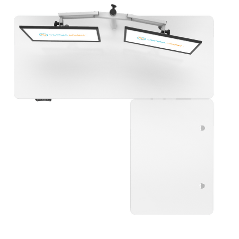 Image of Versadesk L-Shape Standing Desk – Ergonomic Corner Workstation | Free Shipping USA