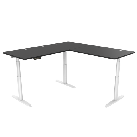 Image of Versadesk L-Shape Standing Desk – Ergonomic Corner Workstation | Free Shipping USA