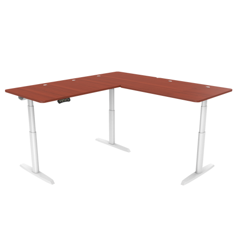 Image of Versadesk L-Shape Standing Desk – Ergonomic Corner Workstation | Free Shipping USA