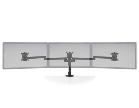 Image of Hat Collective STX-03W – Staxx Triple Monitor Mount – Wide
