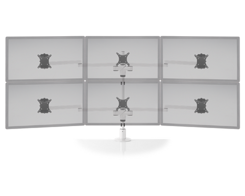 Image of Hat Collective STX-33W-Staxx 3 Over 3 Monitor Mount Wide