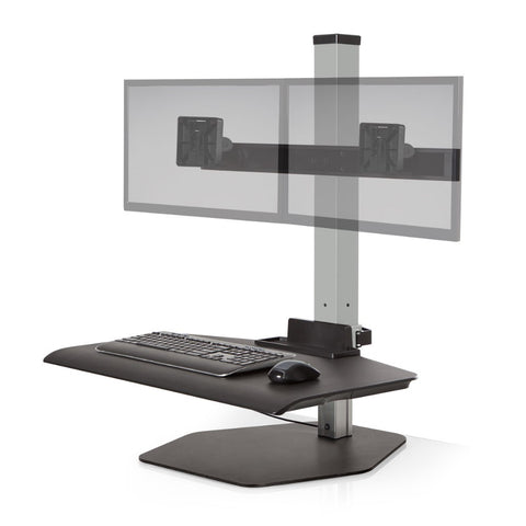 Image of Hat Collective Winston Workstation Dual with Compact Work Surface