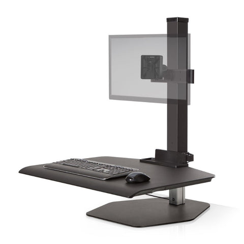 Image of Hat Collective Winston Workstation Single Freestanding Sit-Stand