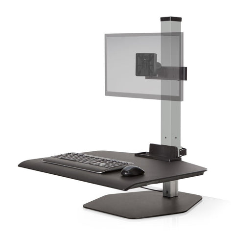 Image of Hat Collective Winston Workstation Single Freestanding Sit-Stand