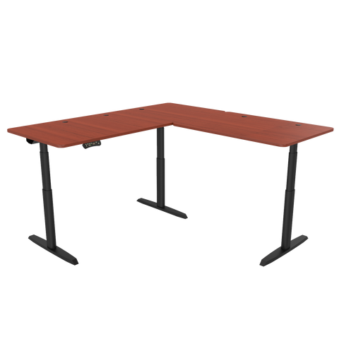 Image of Versadesk L-Shape Standing Desk – Ergonomic Corner Workstation | Free Shipping USA