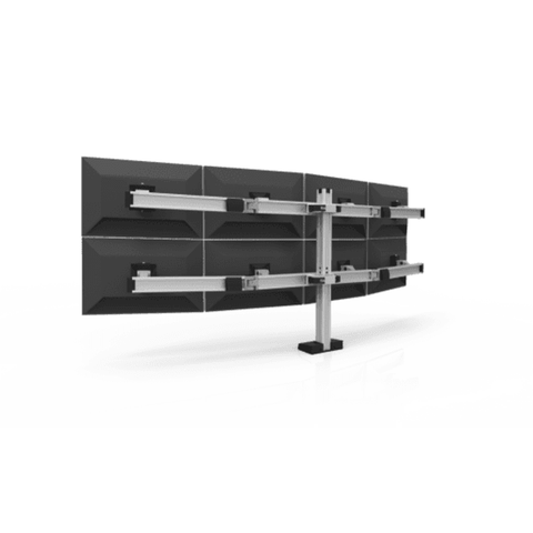 Image of Hat Collective Bild 4 Over 4 Monitor Mount - Premium 8-Screen Ergonomic Powerhouse (Made in USA)