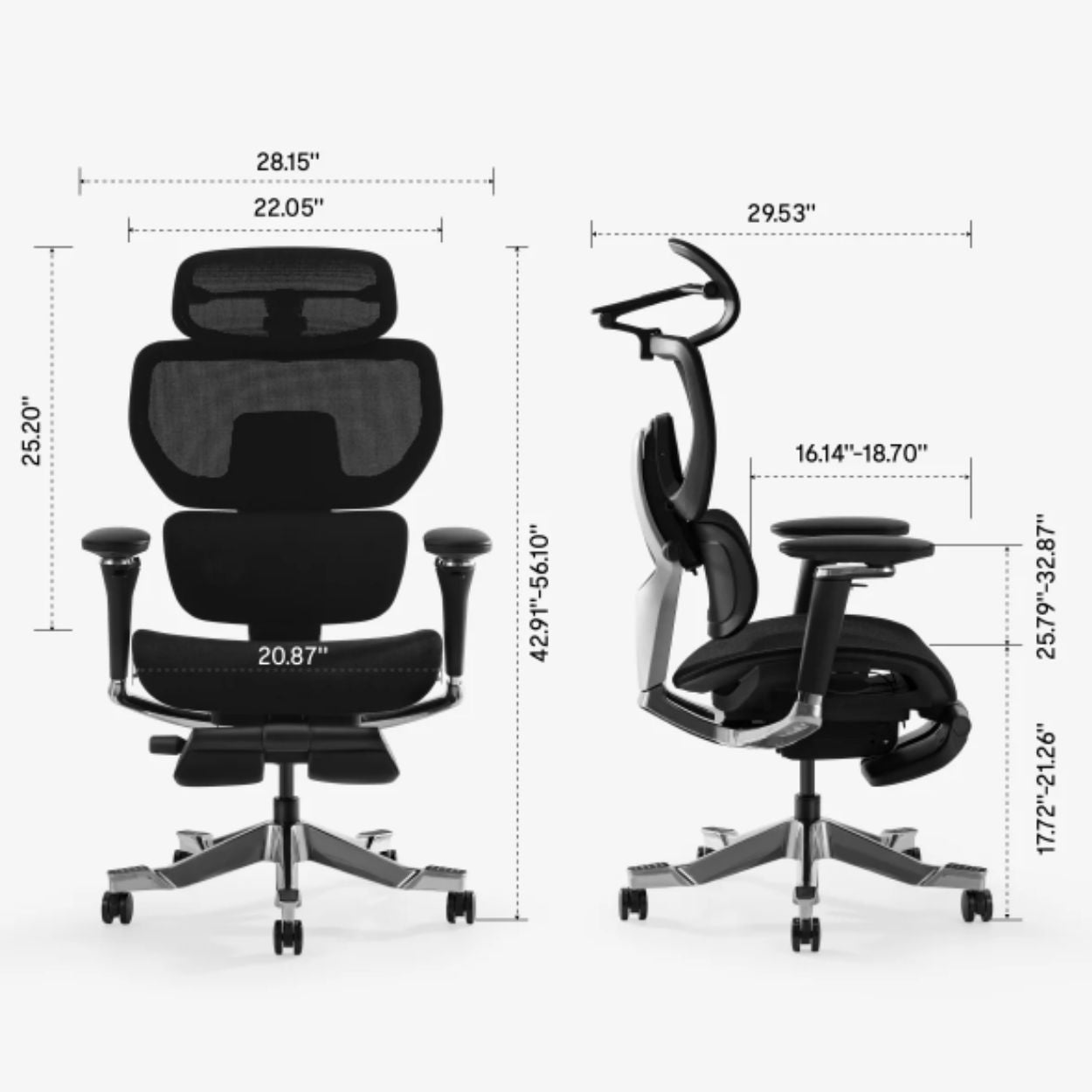 Flexispot C7 Morpher Ergonomic Chair