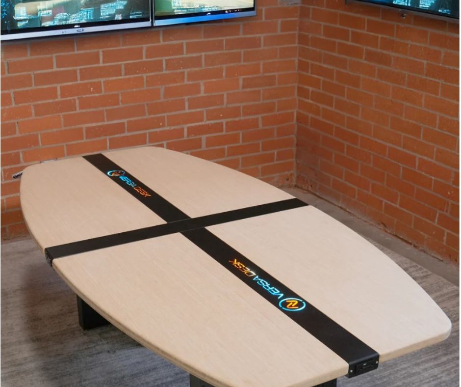 Modulus™ Conference Table | Modular Boardroom Table with Built-In Power | 8–20 ft | VersaDesk®
