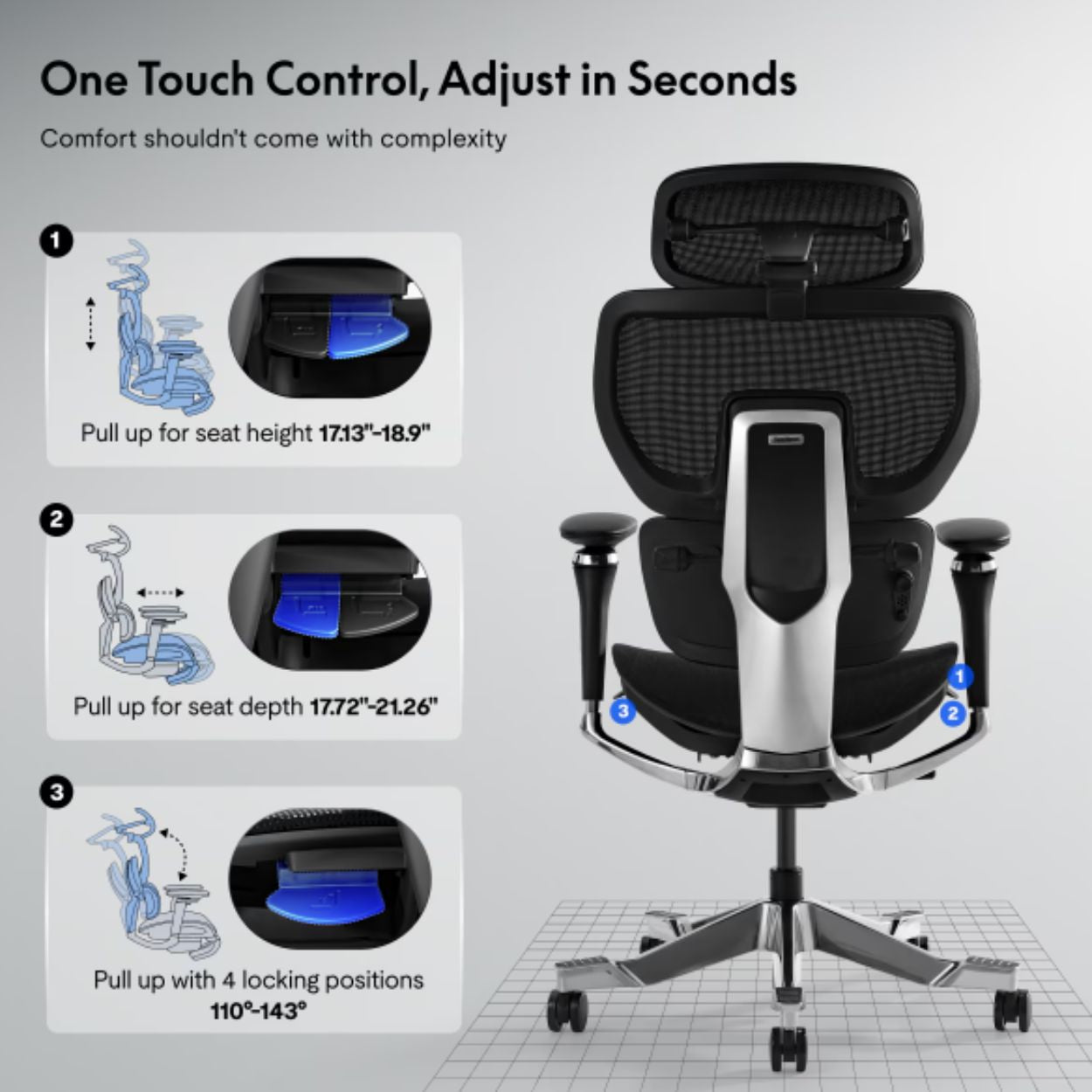 Flexispot C7 Morpher Ergonomic Chair