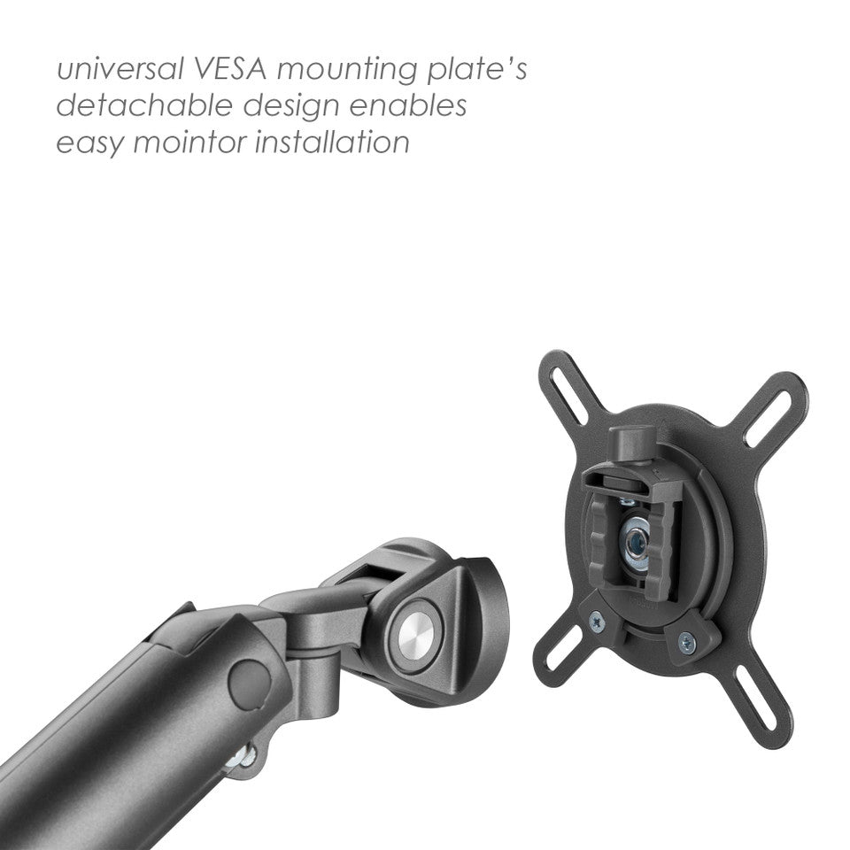 Versadesk Balanced Monitor Arm - Dual