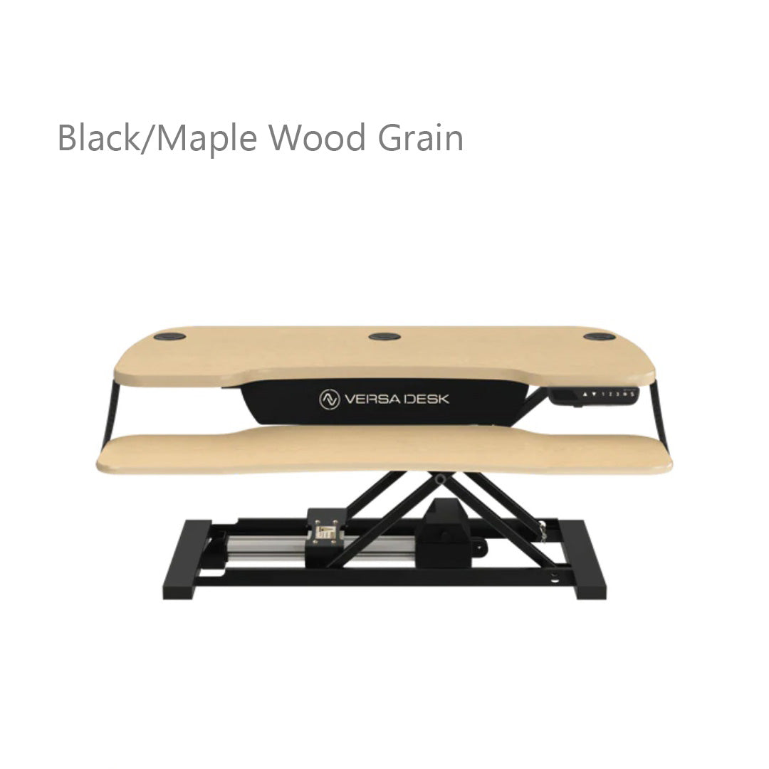 VersaDesk PowerPro® Elite Standing Desk Converter Programmable with USB Port and Mobile APP