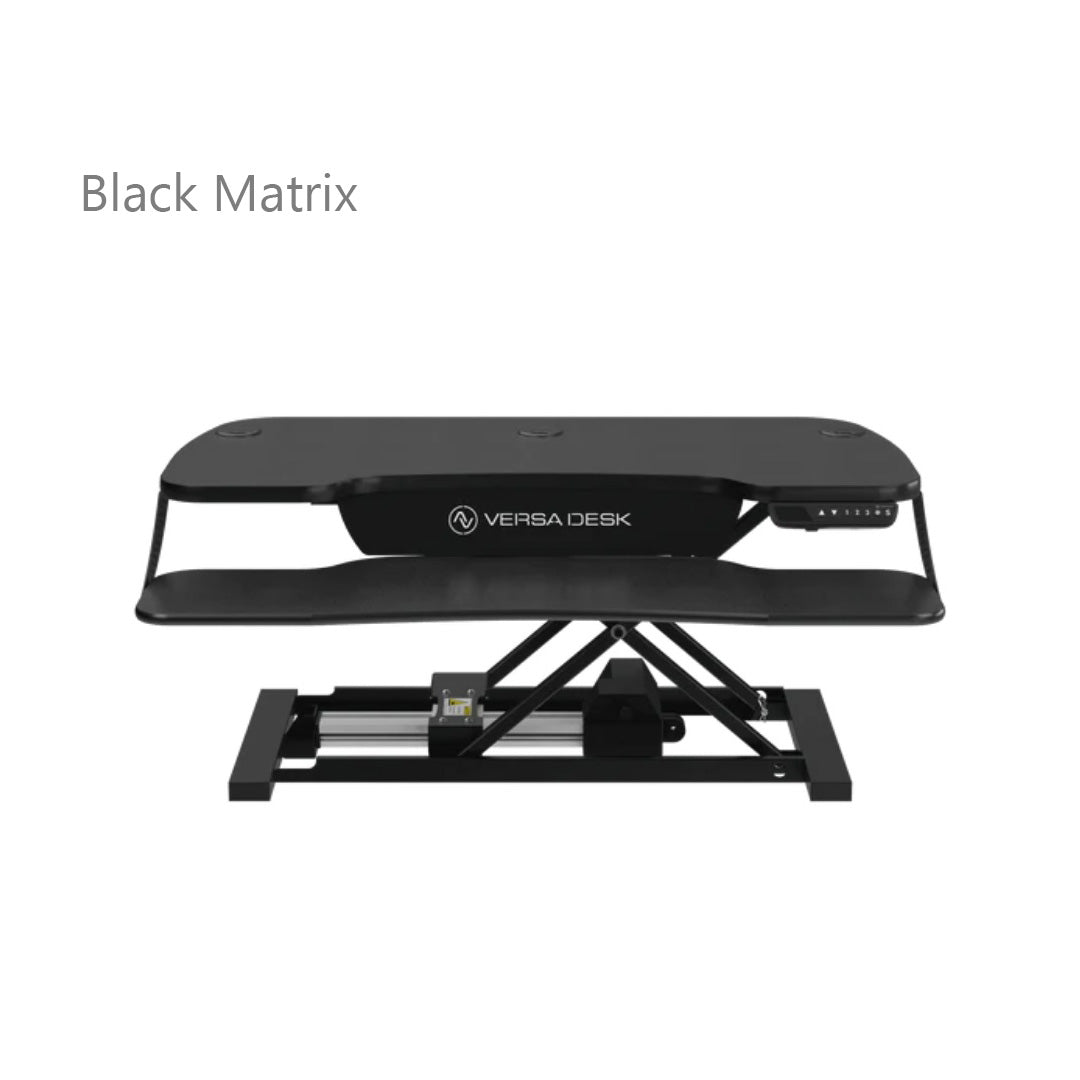 VersaDesk PowerPro® Elite Standing Desk Converter Programmable with USB Port and Mobile APP