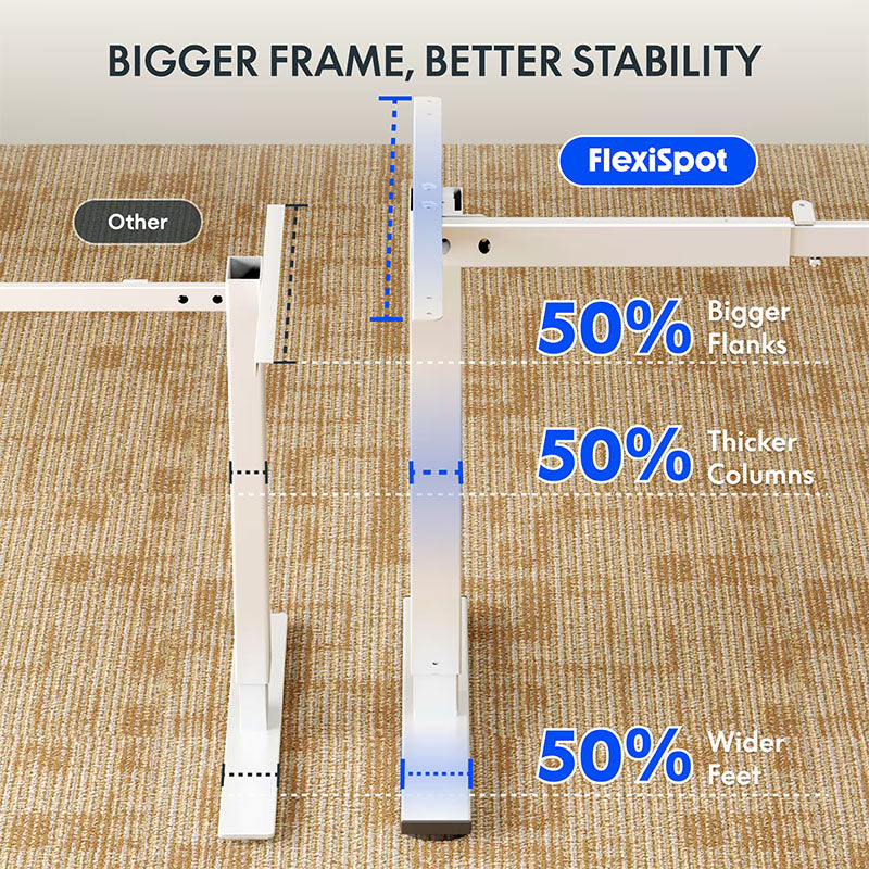 Flexispot Premium Standing Desk (E2 - Bamboo)