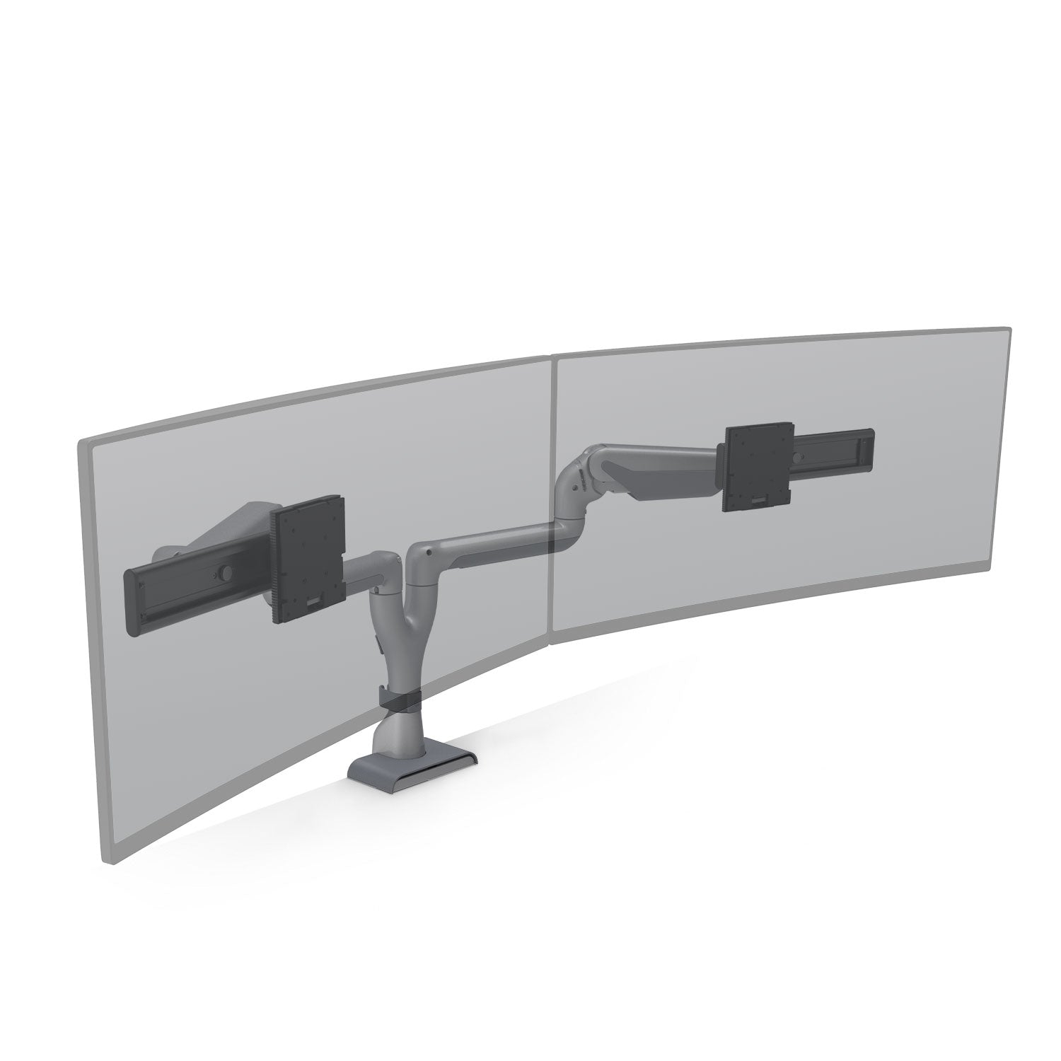Hat Collective E5 Dual Dynamic Wide Monitor Arm – Heavy-Duty Dual Display Mount | Free Shipping USA