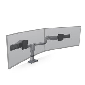 Hat Collective E5 Dual Dynamic Wide Monitor Arm – Heavy-Duty Dual Display Mount | Free Shipping USA