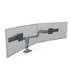 Hat Collective E5 Dual Dynamic Wide Monitor Arm