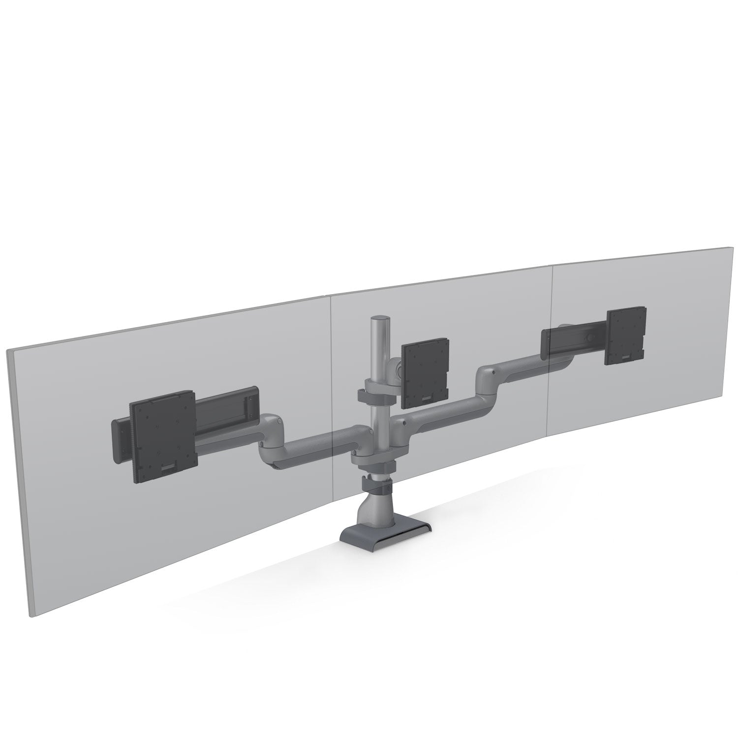 Hat Collective E5 Triple Static Pole Monitor Arm