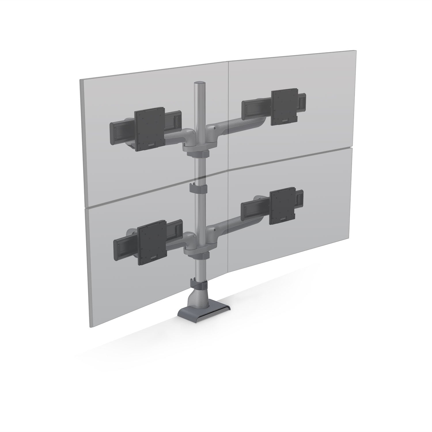 Hat Collective E5 Two Over Two Static Pole Monitor Arm