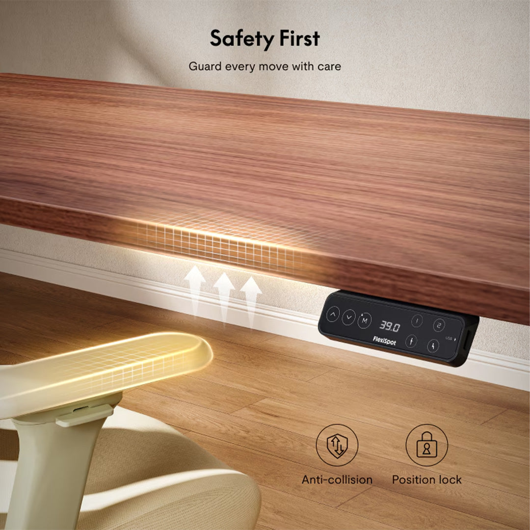 Flexispot Premium Standing Desk (E7 Pro - Bamboo)