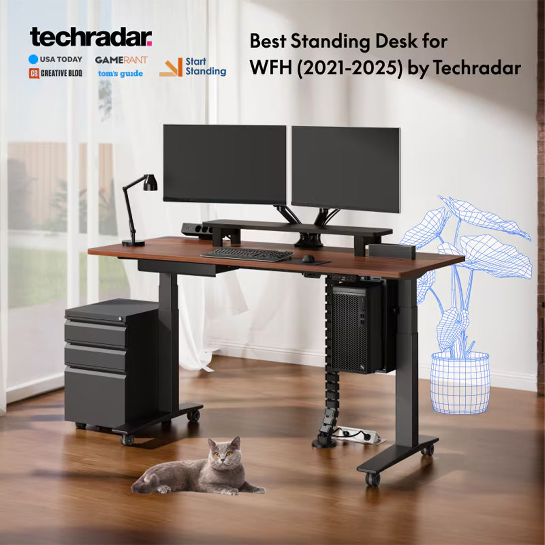 Flexispot Premium Standing Desk (E7 Pro - Bamboo)
