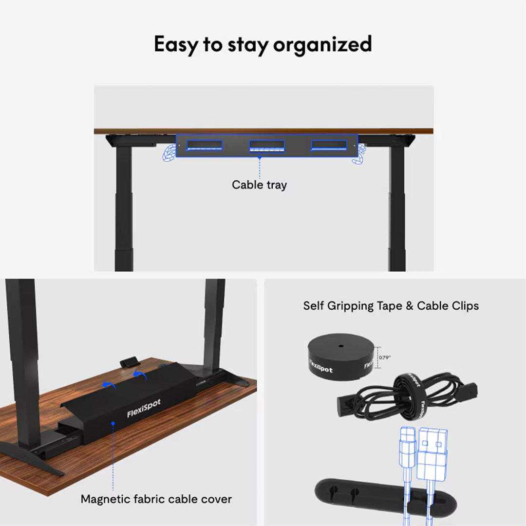 Flexispot Premium Standing Desk (E7 Pro - Bamboo)