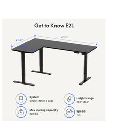 Flexispot L-Shaped Standing Desk (E2L)