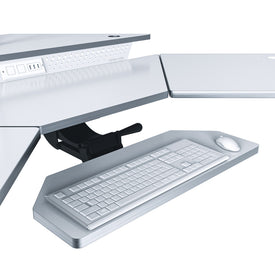 Versadesk PowerLift  Corner Keyboard Tray