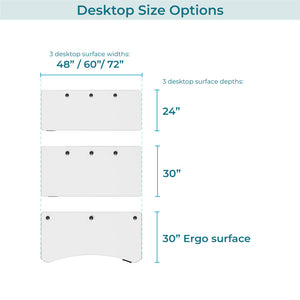 Versadesk PowerLift®️ Electric Standing Desk