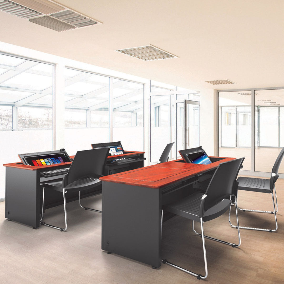 Versadesk Revolution Computer Desk - Enclosed