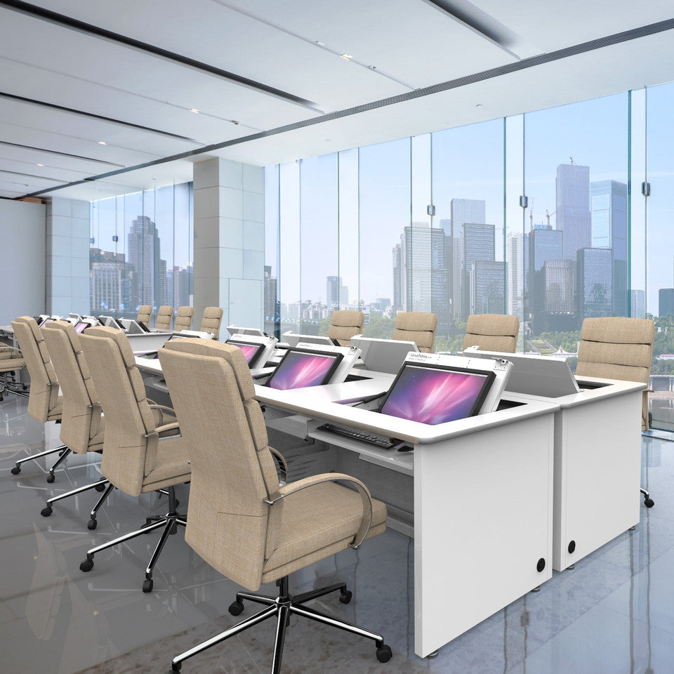 Versadesk Revolution Computer Desk - Enclosed