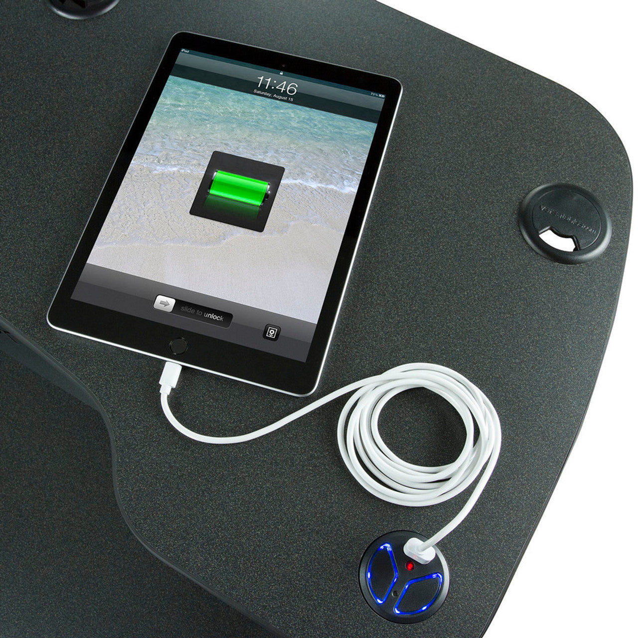 VersaDesk PowerPro®- Standing Desk Converter with USB Charging Port