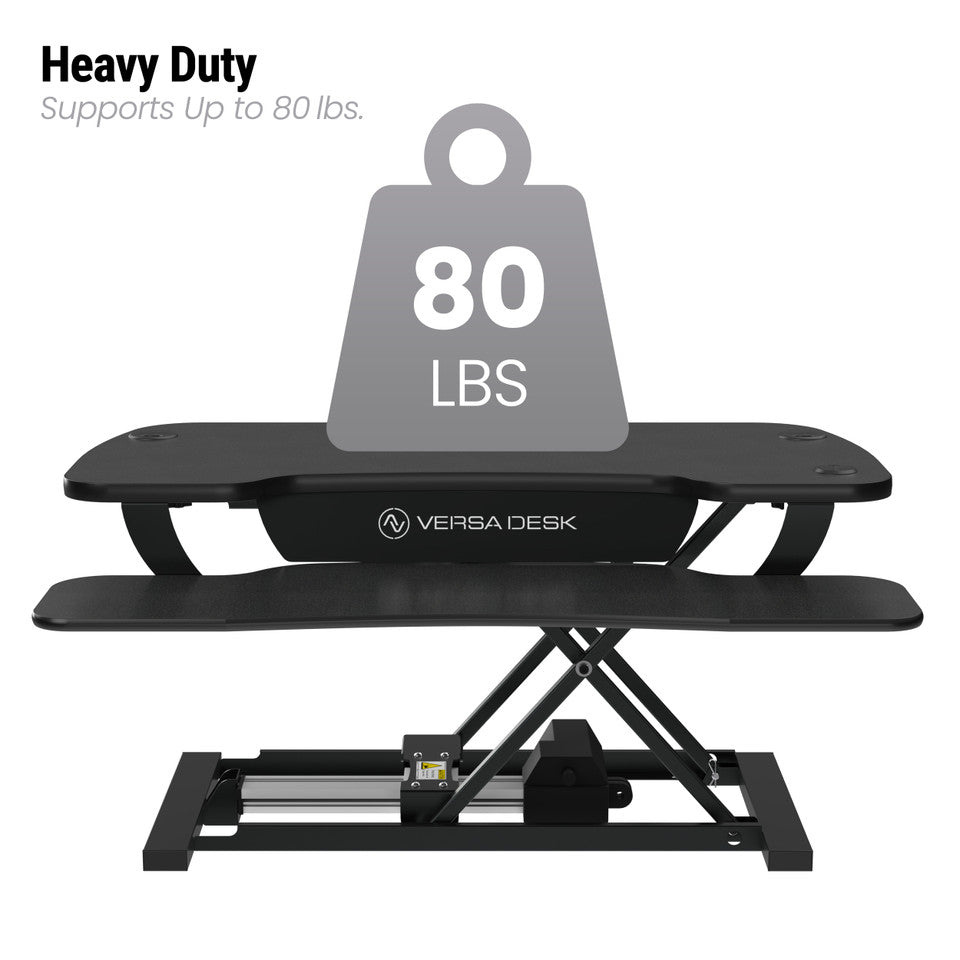 VersaDesk PowerPro®- Standing Desk Converter with USB Charging Port