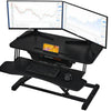 Power Riser Electric Standing Desk Converter , Black