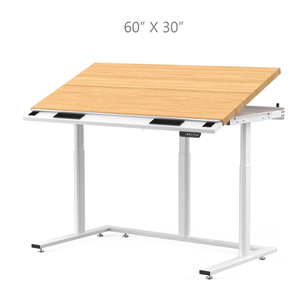 VersaDesk PowerLift Electric Triad Drafting Table