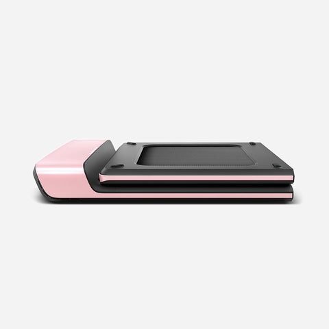 Image of WalkingPad P1 Classic Folding Under Desk Treadmill | The Original Walking Pad, Silver & Pink | Free USA Shipping