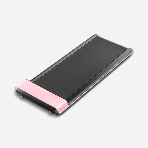 Image of WalkingPad P1 Classic Folding Under Desk Treadmill | The Original Walking Pad, Silver & Pink | Free USA Shipping