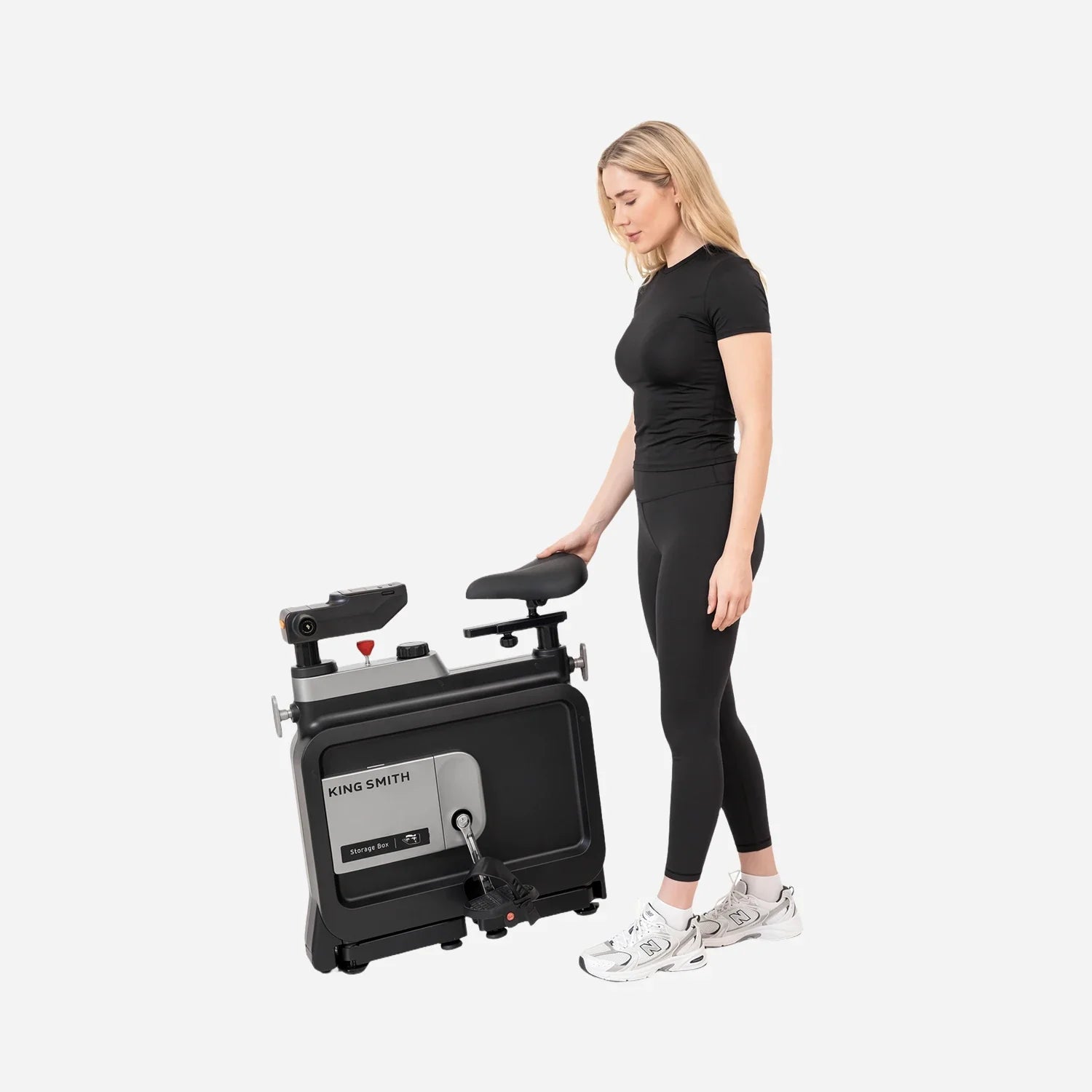 WalkingPad W1B 3-in-1 Folding Under Desk Exercise Bike | Quiet Magnetic Resistance, No Power Needed | Free USA Shipping